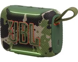 JBL Go 5 - Mini Enceinte Bluetooth Sans Fil – Pour les Déplacements et la Maison – Éclairage d'Ambiance - Enceinte Musicale Sans Fil – Petite Enceinte - 10 heures - IP68 - Étanche - Squad - Camouflage - Vert
