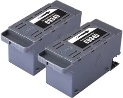 2 x C9345 onderhoudsbox compatibel met Epson C9345 C12C934591 voor EcoTank ET-16600 ET-16650 ET-8550 ET-5850 ET-5800 ET-5880 ET-8500 Workforce WF-7840 WF-7880 35 WF-7. 830 WF-7310