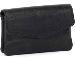 Bag2Bag Klein Portefeuille Cuir Oya Zwart