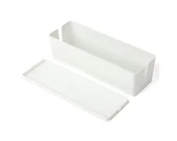 Orico - Compacte stekkerdoos beschermer – Kabelmanagement – Kabelbox - Extra veiligheid voor Kinderen/Huisdieren – Warmtebestendig ABS-materiaal - Wit