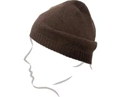 Warme Muts van Extra Fine Merino wol en Kasjmier - Made in Italy