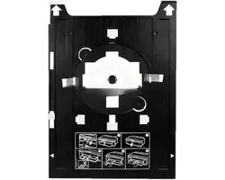 CD DVD Printlade - Medialade Printerlade - Labels Printen - Brede Printer Compatibiliteit - Standaard Formaat - Zwart