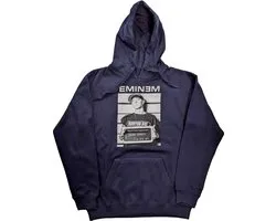 Eminem - Sweat à capuche/pull Arrest - M - Blauw