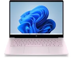 HP OmniBook 7 Laptop Next Gen AI 14-hg0615ndx Copilot+ PC Intel Core Ultra 7 356H 35,6 cm (14") 2K 32 Go LPDDR5x-SDRAM 1 To SSD Wi-Fi 7 (802.11be) Windows 11 Home Rose