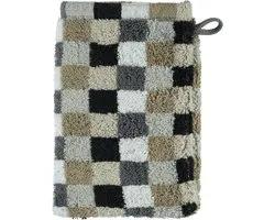 CAWÖ Lifestyle Karo Débarbouillette - Galet - 16x22