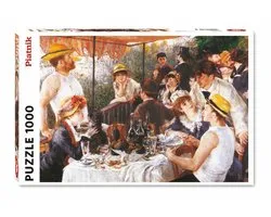 Piatnik puzzel kunst Renoir Lunch van de Roeiers 1000 stukjes karton.