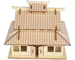 Kit de construction Maison japonaise, modèle A