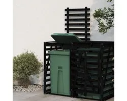 Vuilnisbak Opbergkast - Afvalbak Hideaway - Buiten Opbergen - Vergrootbaar tot 4 bakken - 102 x 40 x 13 cm