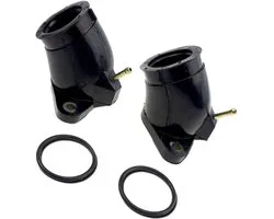 Motorcycle Carburetor Intake Manifold - Boat Interface Adapter - Compatibel met Yamaha VStar 650 XVS650A Classic XVS650 Custom 1998-2010 - 4TR-13586-01-00 4TR-13596-01-00