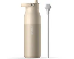 BRITA LARQ Essential drinkfles 1000 ml beige Single Unit