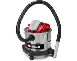 Aspirateur à cendres sans fil Einhell TE-AV 18/15 Li C-Solo Power X-Change (Li-Ion - 18V - Puissance d'aspiration 100 mbar - Bidon de 15 l - Système de nettoyage du filtre - Livraison sans batterie ni chargeur)