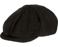 Casquette Peaky Blinders noire.