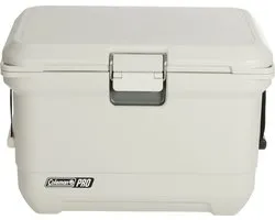 Coleman 45QT Pro Cooler koelbox – 42,5 liter koelbox – ijs blijft 4,5 dag koud - Champignonkleurig