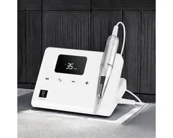 Nagelfrees PRO 65watt Wit- Elektrische - Met Bitjes - Nagelvijl - Manicure Set Elektrisch - Pedicure Apparaat