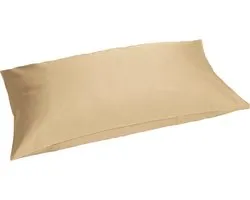 Taie d'oreiller Yumeko satin de coton miel 40x80 - Bio, éco & équitable