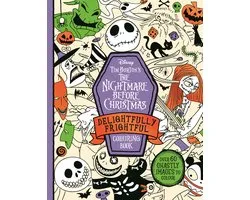 Disney Tim Burton's The Nightmare Before Christmas: Delightfully Frightful Colouring Book