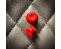 Gaming thumbsticks voor PS5 en Xbox, rood
