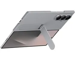 Samsung Coque support silicone Gris + Film Galaxy Z Fold 7