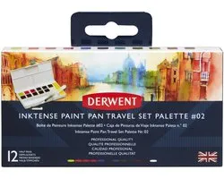 Derwent Inktense Paint Pan Travel Set 2