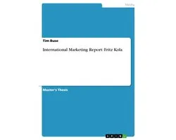 International Marketing Report: Fritz Kola