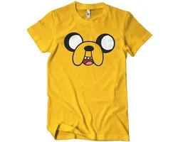 Adventure Time Jake Le Chien T-Shirt Gold-L