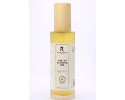 RNC.-Arganolie 100% Puur 100ml–Voor Huid, Haar & Nagels–Argan olie met Jasmijn-100% Puur & Koudgeperst- Marokkaanse Arganolie – Rijk aan Vitamine E – Hydrateert & Voedt-100% Argania Spinosa Kernel Oil with Jasmine Oil-voor Haar, Huid, Nagels & Baard