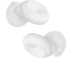 EarPlug Serie - Bouchons d'oreille en silicone - Couleur blanche - Lot de 2 - Isolation phonique