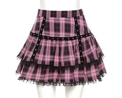 Anime cosplay rok vrouwen - Polyester - Gothic - Hoge taille - Kostuum - Voor haar