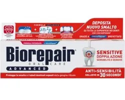 Biorepair Advanced Sensitive Toothpaste Double Action For Sensitivity And Gums
