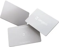 Tangem Wallet 3 kaarten - met Recovery Seed functionaliteit - Stealth White