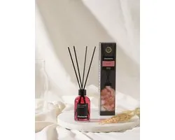 Charmens Baccarat Reed Diffuser Luxury Edition – Rituals Geurstokjes – Huisparfum – Interieurparfum – Huisgeur – Kamiergeur – Geurverspreider – Daily Fragrance – Luxe Geurstokjes – Bloemige Geur – Spa & Wellness – Massagesalon – Beautysalon – 110 ml