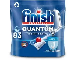 Finish Tablettes pour lave-vaisselle Quantum Infinity Shine - 83 pièces