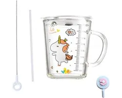 Drinking cup with Straw, Lid, 400 ml - Horse - ShopVlot
