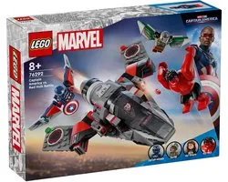 LEGO Marvel Captain America vs. Rode Hulk duel - 76292