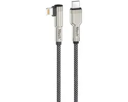 usb c kabel 1.5M - usb c kabel apple - 90 graden Oplader kabel geschikt voor iPhone - Kabel geschikt voor lightning iPhone 14 / 14 Pro / 14 Pro Max / 13 / 13 Pro Max / 12 / 12 Pro Max / 11 / 11 Pro Max / iPad 2018 / iPad 2021 /