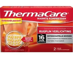 Thermacare - Rugpijn verlichting warmte kompres 2 Stuks