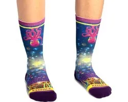 Keepace - Lucky Octopus - Chaussettes de sport colorées -40 - 43