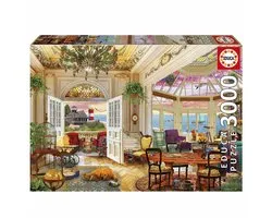 Educa puzzel leven aan de kust 3000 stukjes legpuzzel multicolour.
