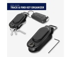 Troika TRACK & FIND KEY ORGANIZER sleutelorganizer met Apple® Find My functie biedt plaats aan maximaal 4 sleutels