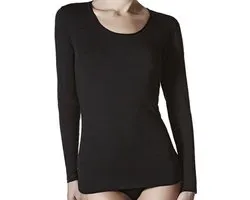 Janira Thermo Camiseta ML Zwart M