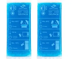 Chillaxy Coldpack herbruikbare ijspack, 2x