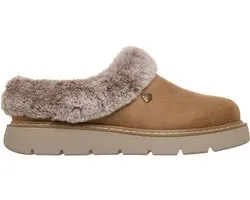 Skechers KEEPSAKES LITE - COZY BLEND Dames Sloffen - Chestnut