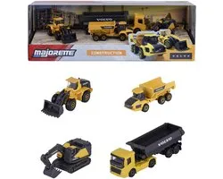 Majorette - Geschenkdoos 4 modelauto's Volvo - Die cast metaal 7,5cm - schaal 1:64 - 8503105000