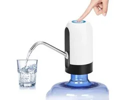 VERK GROUP - Distributeur d'eau - Distributeur d'eau automatique - Rechargeable par USB - Pompe à eau portable - Distributeur électrique