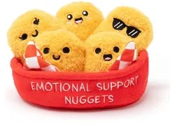 Emotional Support Nuggets - Kipnuggets knuffels - Kawaii Pluche set