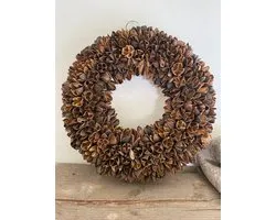 Couronne - Couronne 'Coco' (Ø30cm) - Terra Orange