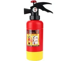 Demeras Fireman Extinguishers, Vivid Design 29×14×8cm Gift Plastic Portable Extinguisher Toy for Play