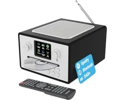 Internet Radio CD Speler - DAB FM Radio - Muziek Streamen - Spotify Connect