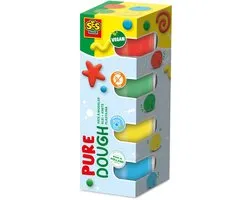 SES Creative Pâte à modeler Feel good - Pure (4x90gr)