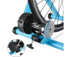 VIN® Home Trainer Professionnel Direct Drive – Home Trainer Puissant - Wheel Stand - Wheel On – Rouleau d'entraînement Vélo – Rouleau d'entraînement - Bleu